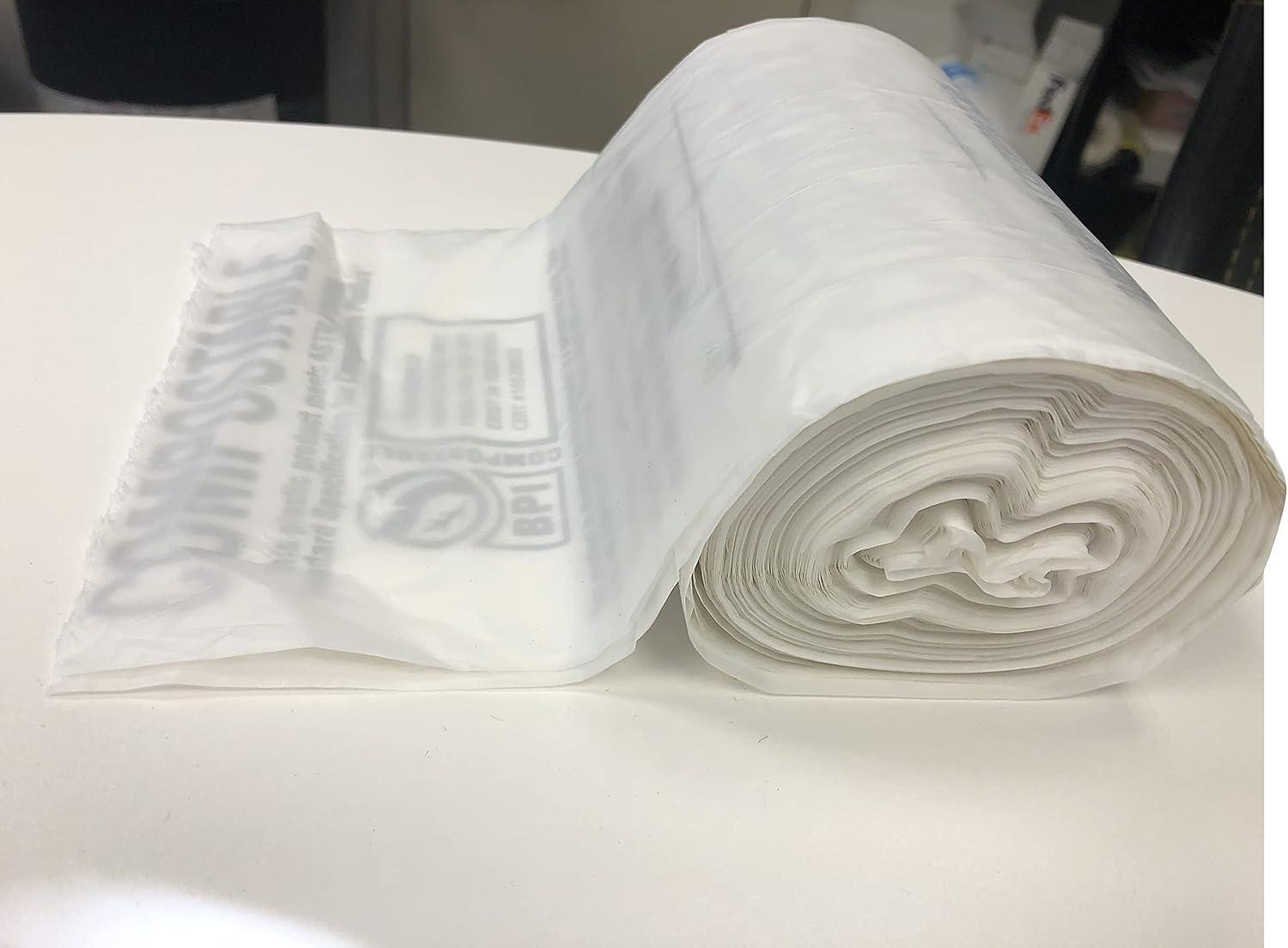 image:imageAluf Plastics 100 Biodegradable Bags 1216 Gal 85 Mil 24x33 100 Count 4 Rolls of 2556 Gal 085 Mil 40 Count