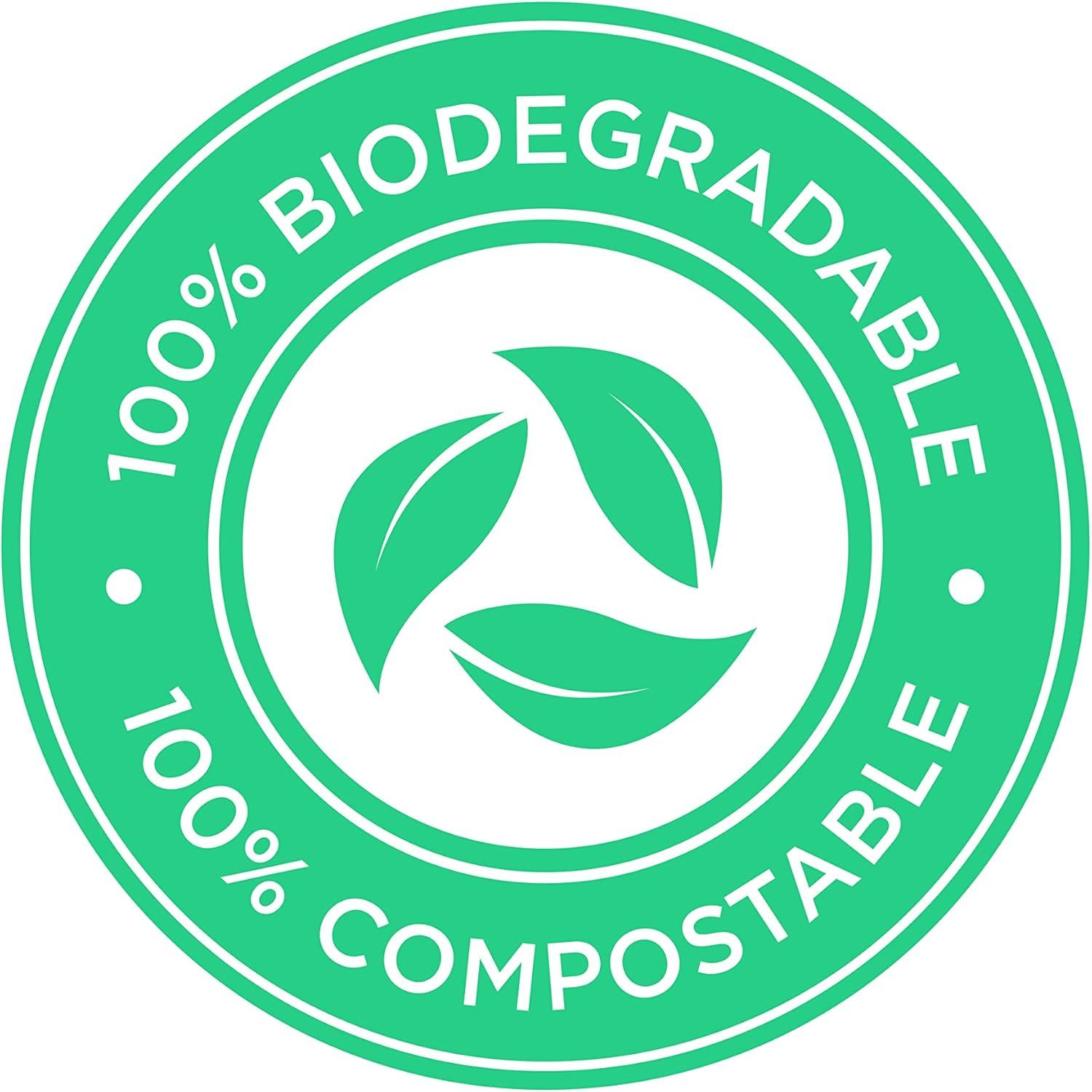 image:imageAluf Plastics 100 Biodegradable Bags 1216 Gal 85 Mil 24x33 100 Count 4 Rolls of 2556 Gal 085 Mil 40 Count