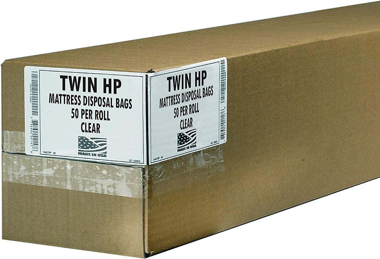 image:imageAluf Plastics High Performance 25 Mil eq Clear Mattress Full Bag 66 x 90 Pack of 30Clear
