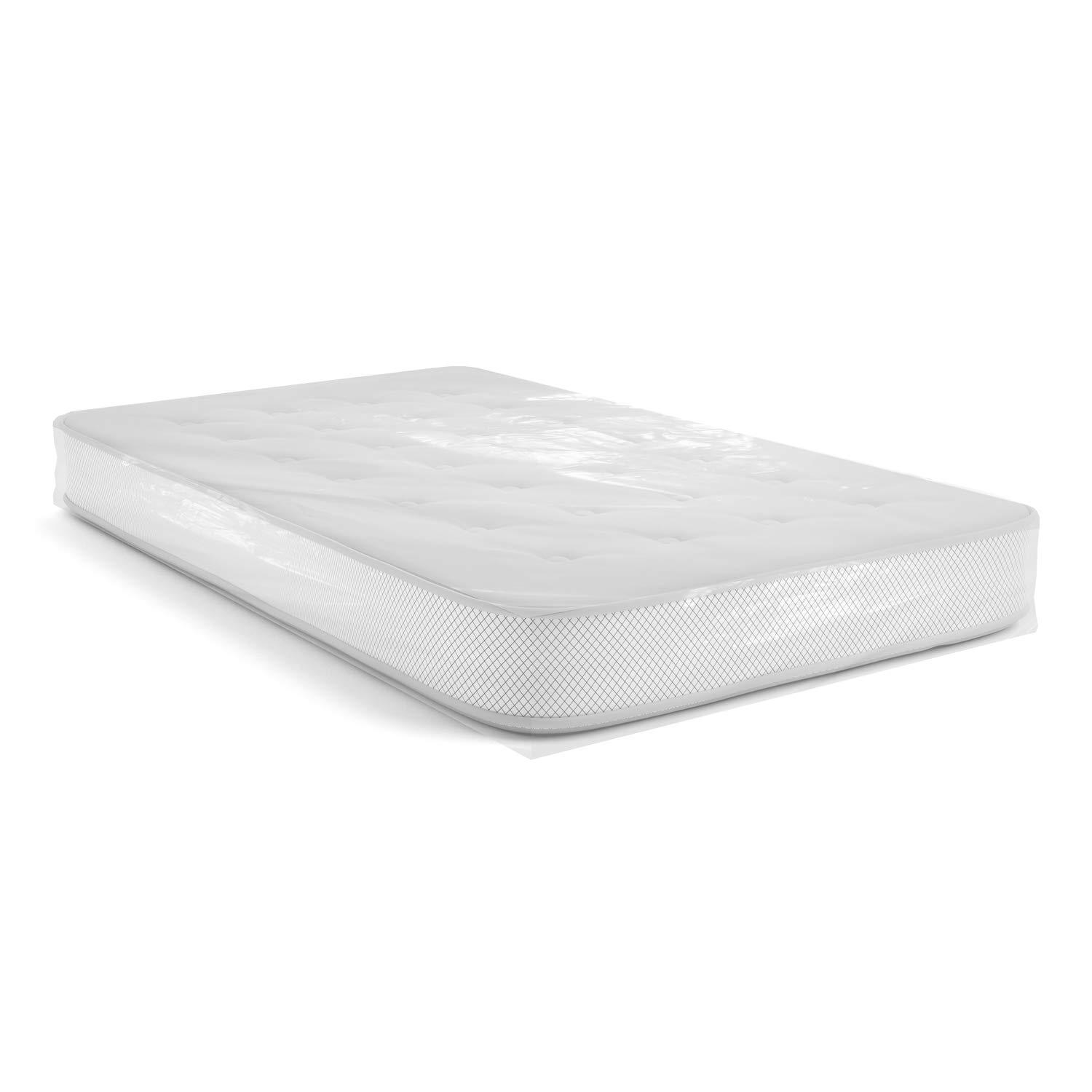 image:imageAluf Plastics High Performance 30 MIL eq Clear Mattress King Bag 90 x 95 Pack of 25