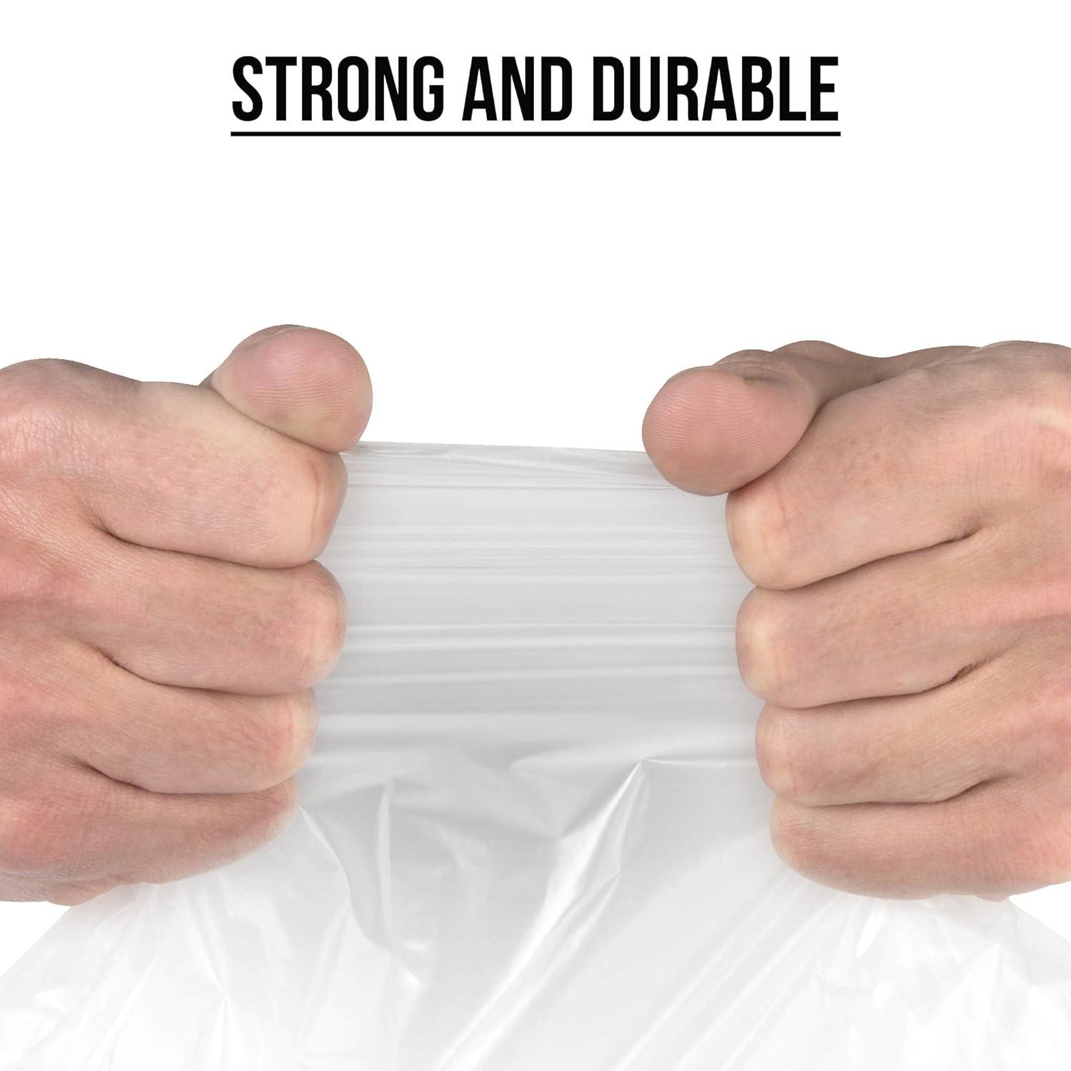 image:imageAluf Plastics High Performance 30 MIL eq Clear Mattress King Bag 90 x 95 Pack of 25