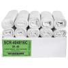 image:imageAluf Plastics SCR404816C 45 Gallon Clear Trash Bags 250 Count  39 x 46  16 Micron Equivalent High Density Value Garbage Bags Can Liners for Bathroom Office Industrial Commercial Recycling