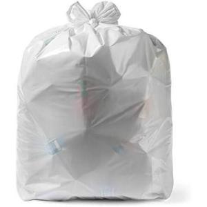 Aluf Plastics 33 Gallon Trash Bags, 33″ x 39″ , White (Pack of 150) – For Bathroom, Household, Office, and Lightweight Garbage – Coreless Rolls(White)